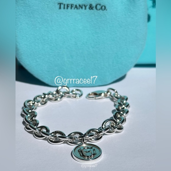 AUTH Tiffany & Co. bracelet w/ rare Lexicon giftbox charm🎁 - Picture 12 of 17